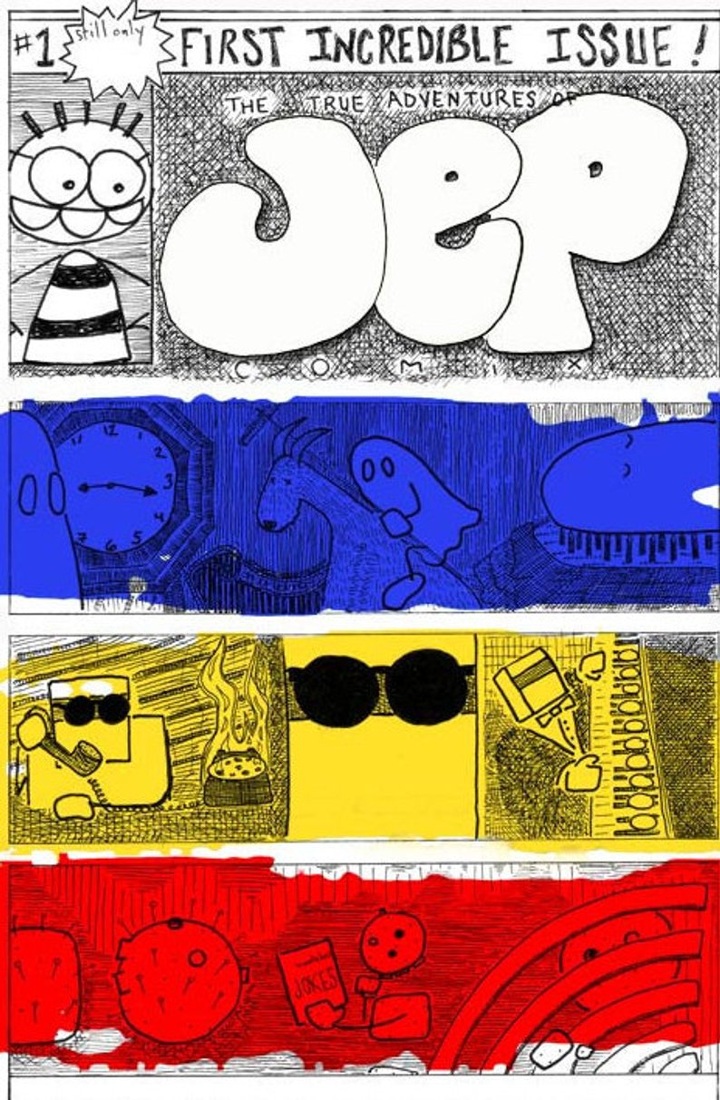 The True Adventures of Jep Comix #1 by Jeff Clayton