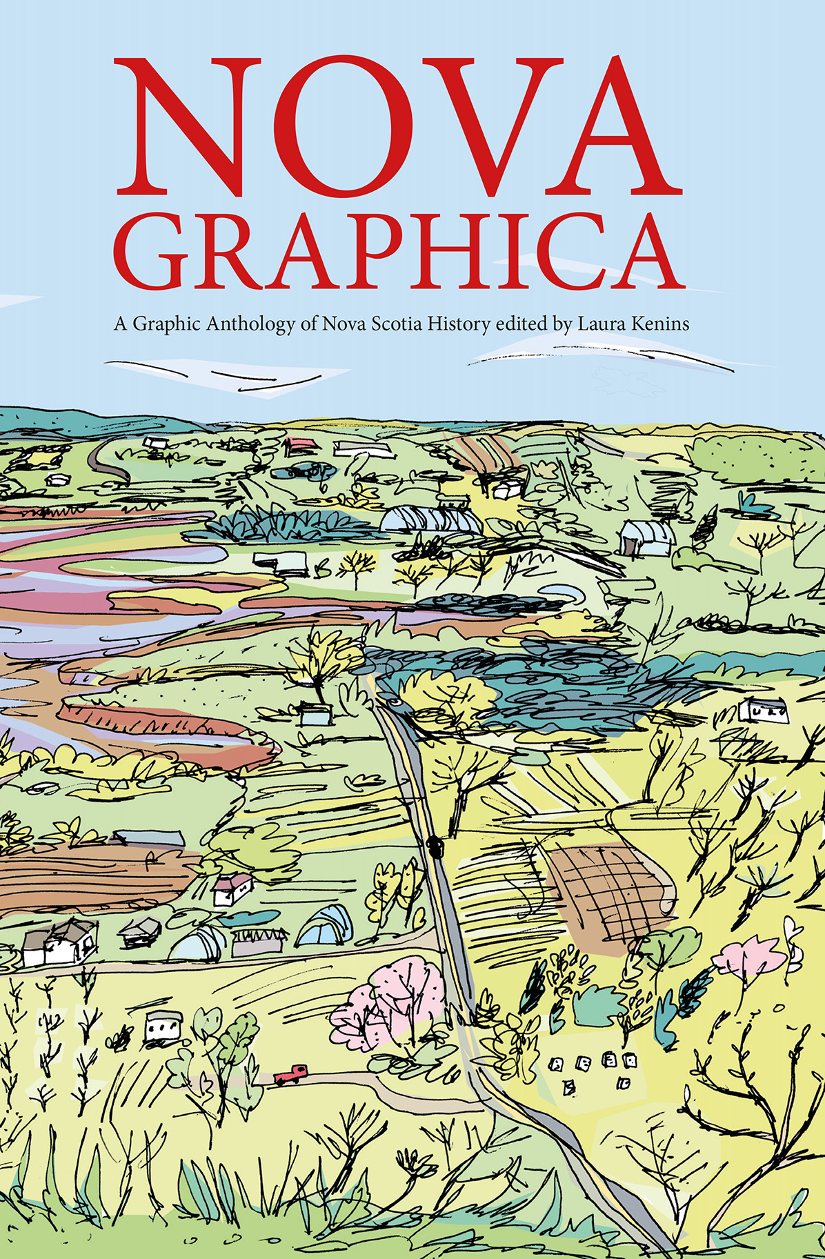 Nova Graphica Cover edited by Laura Kenins and published by Conundrum Press